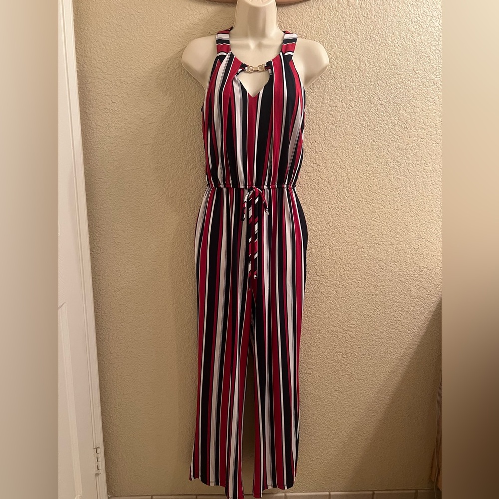 Striped Jumpsuit Sz.4